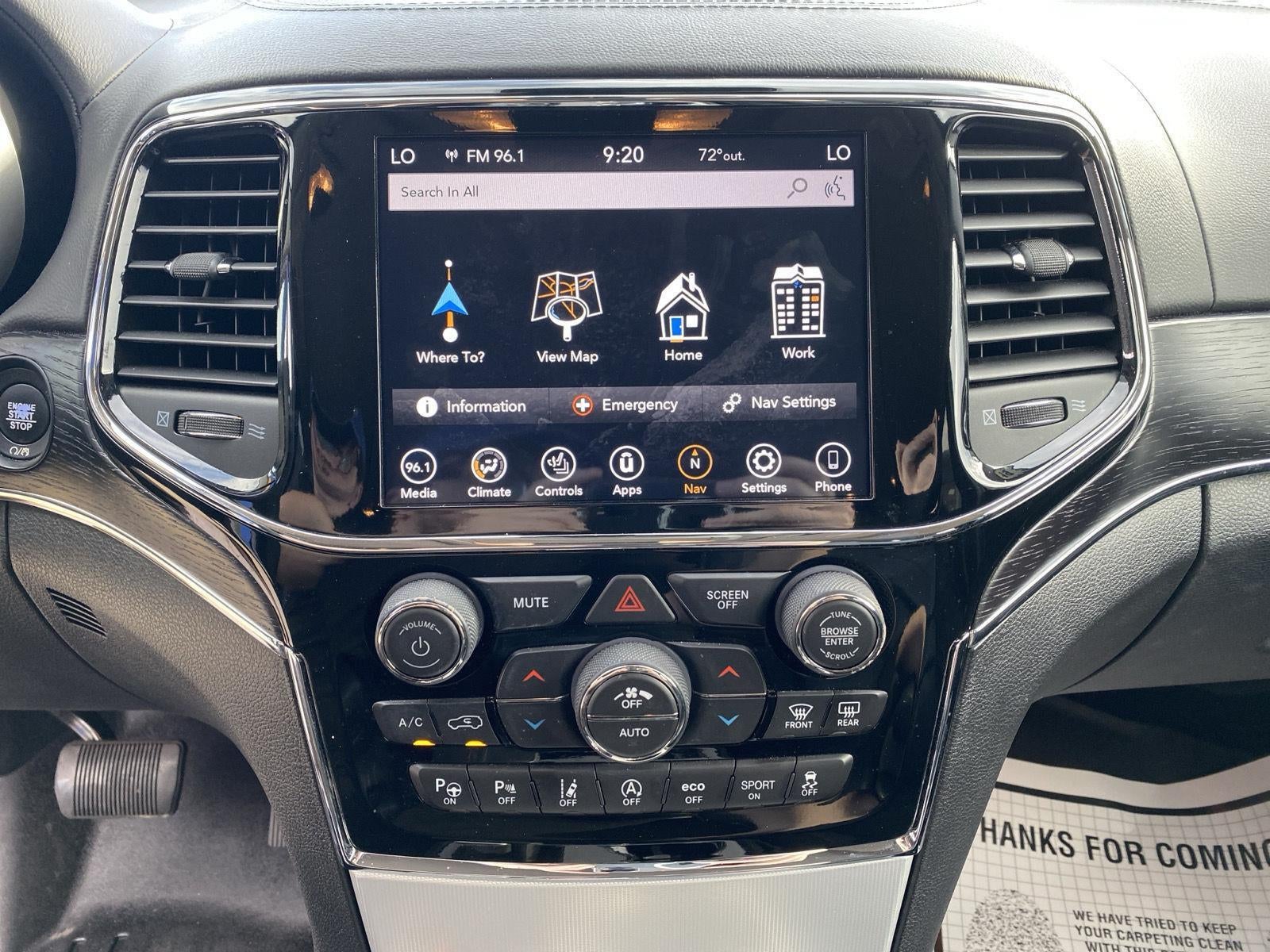 2019 Jeep Grand Cherokee Summit