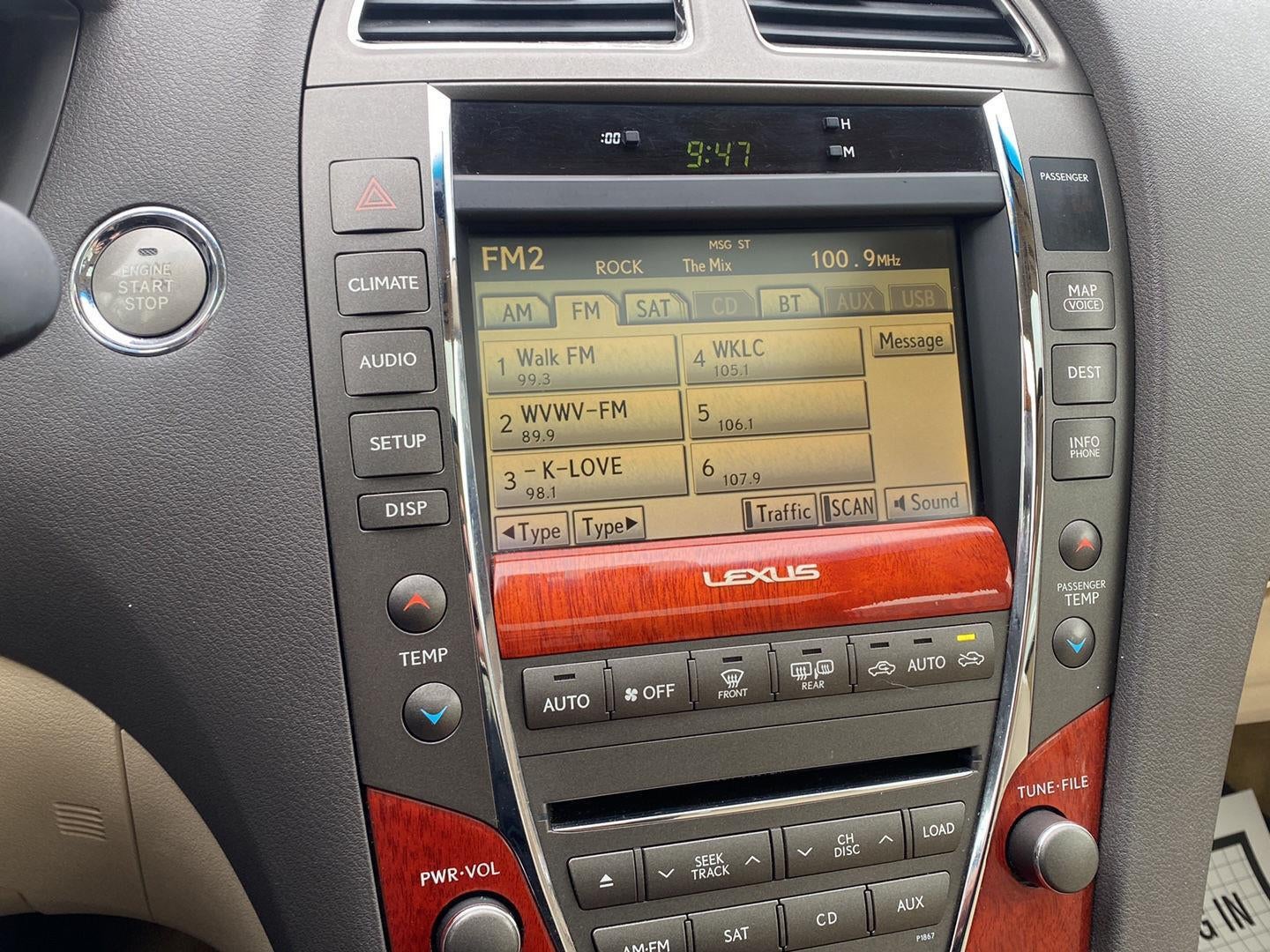 2012 Lexus ES 350 SEDAN