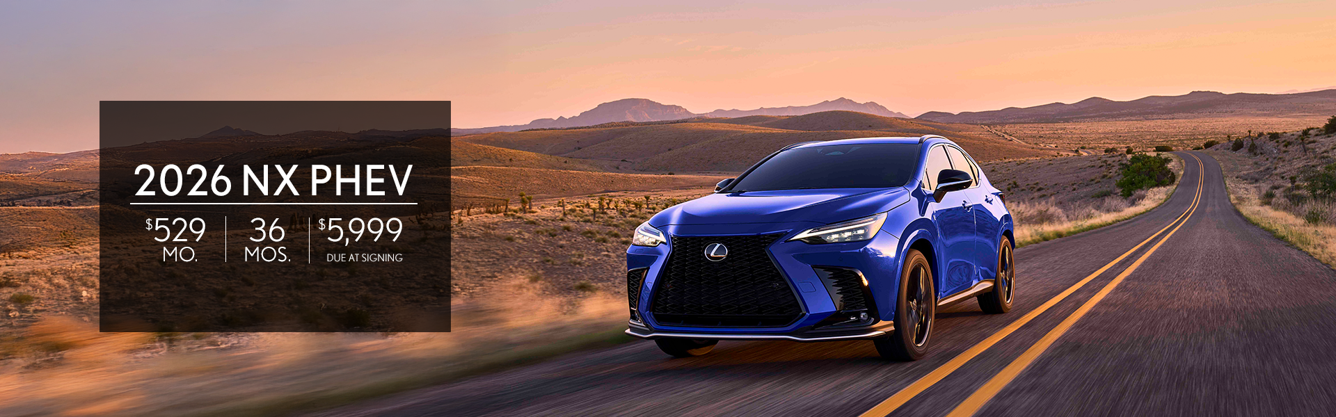 NX PHEV May Lease Offer