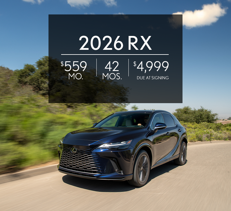 2026 RX Feb Lease Offer