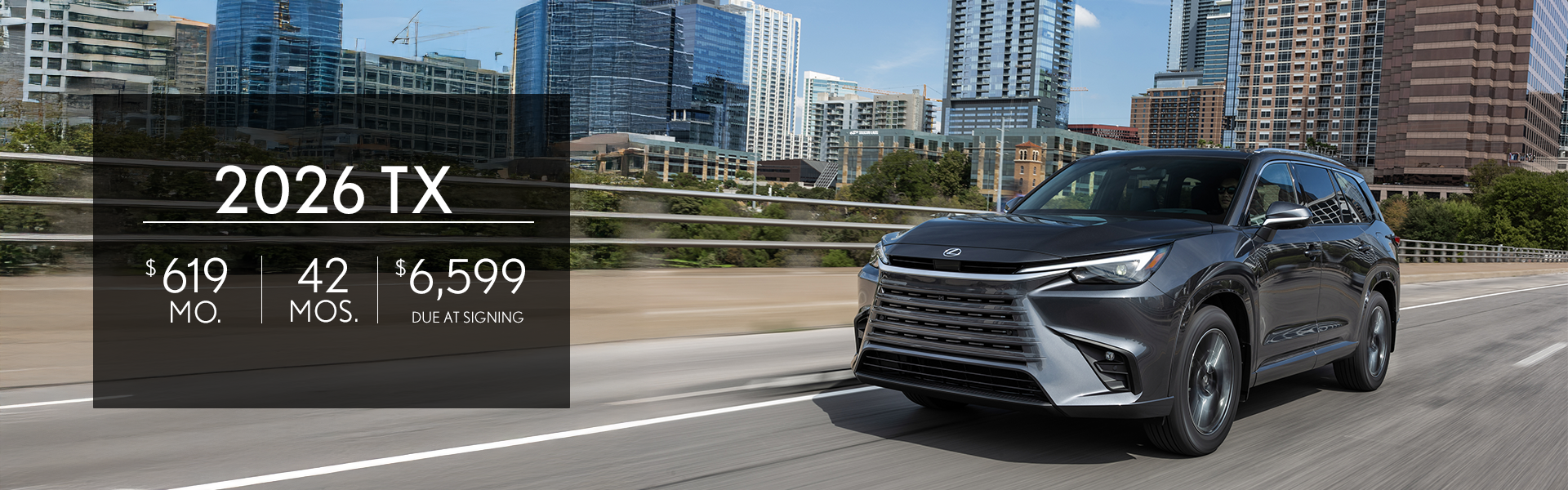 January Lease Offer 2026 TX