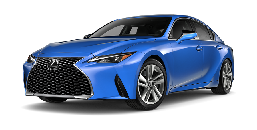 Exterior of the Lexus IS shown in Grecian Water | Moses Lexus in Saint Albans WV