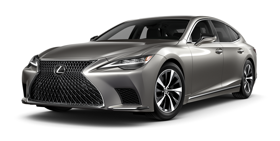 Exterior of the Lexus LS shown in Atomic Silver | Moses Lexus in Saint Albans WV