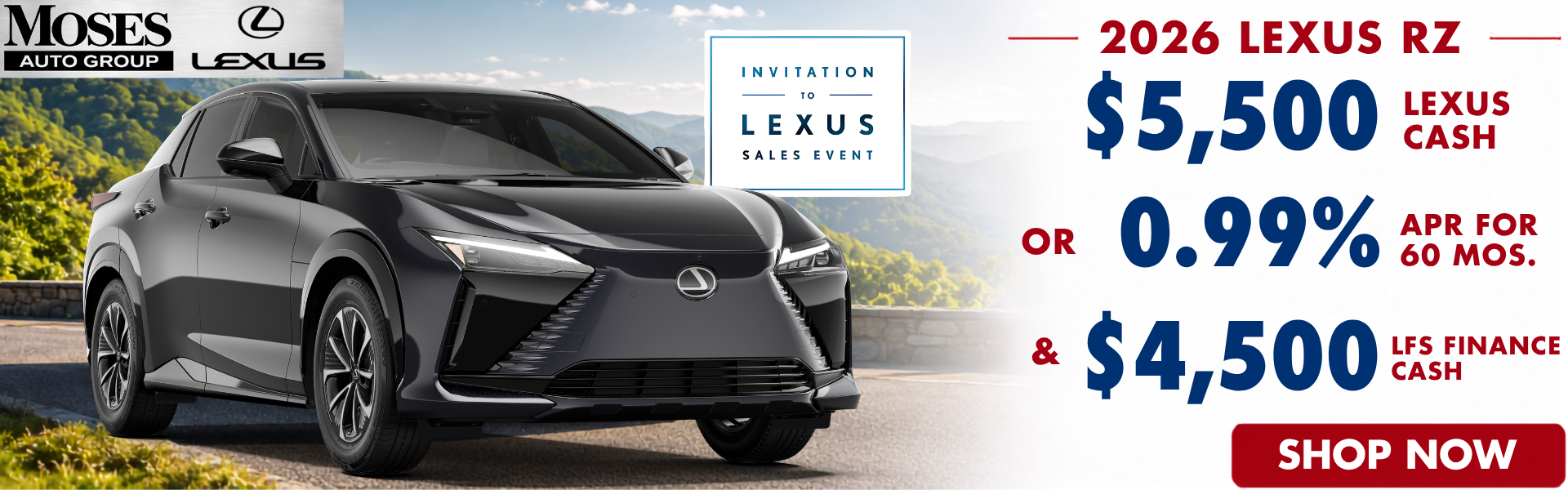 2026 Lexus RZ