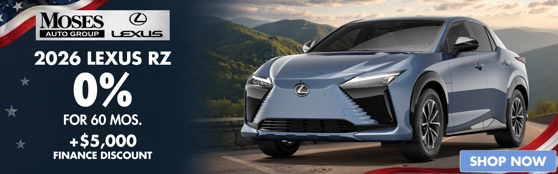 2026 Lexus RZ May Offer