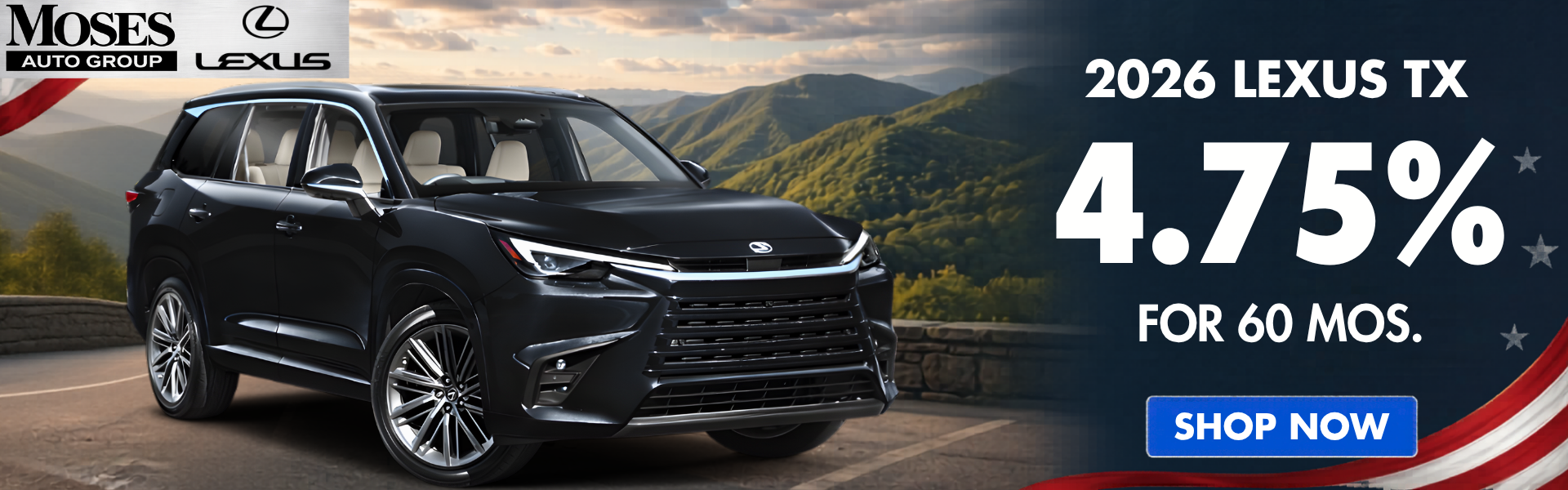 2026 Lexus TX May Offer