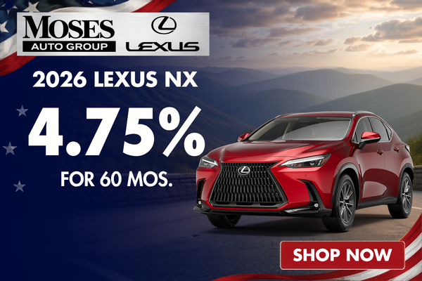 2026 Lexus NX May Offer