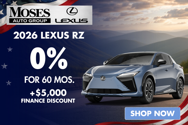 2026 Lexus RZ May Offer