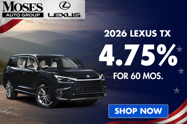 2026 Lexus TX May Offer