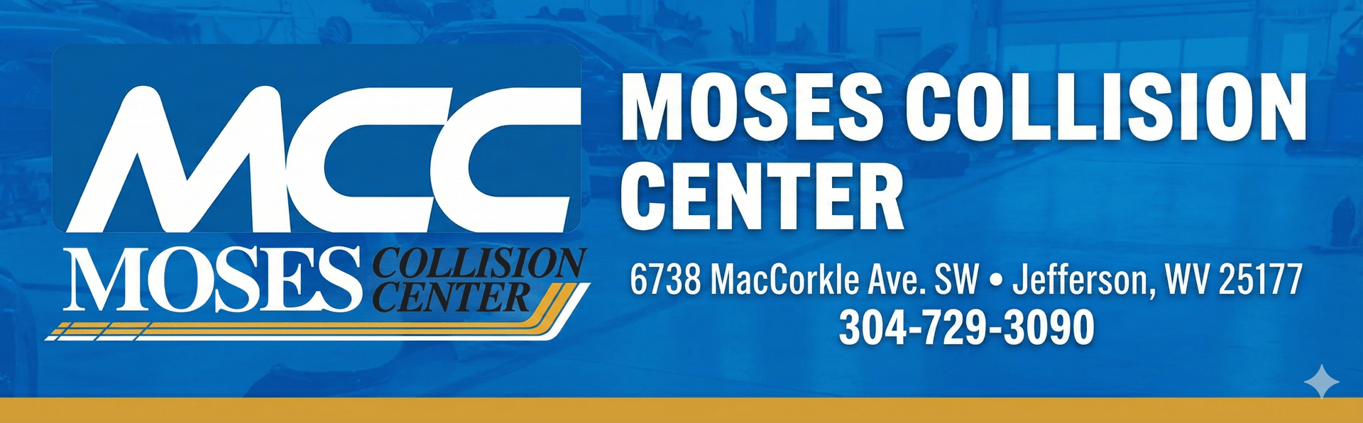 Moses Collision Center|Jefferson, WV